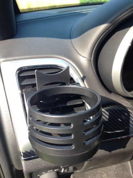 Getränkedosenhalter - Getränkehalter Lüftungsgitter - Air Cooler Cupholder schwarz