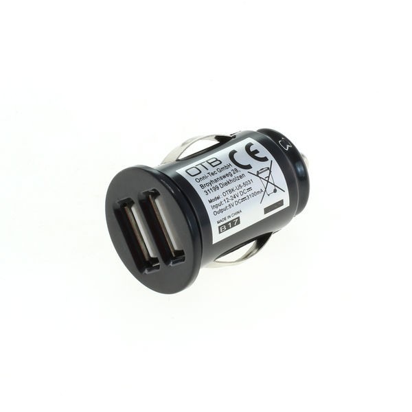 USB High Speed Auto-Doppelladeadapter f. TomTom GO 2435