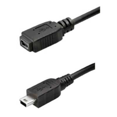 Autoladekabel  Verlängerung 1m mini-USB