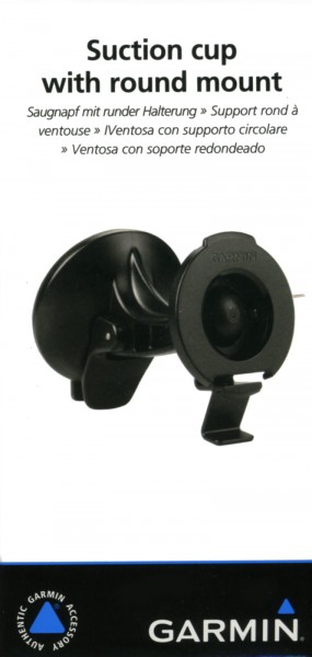 Garmin Saugnapfhalterung nüvi 2xx7 mit rundem Halteclip