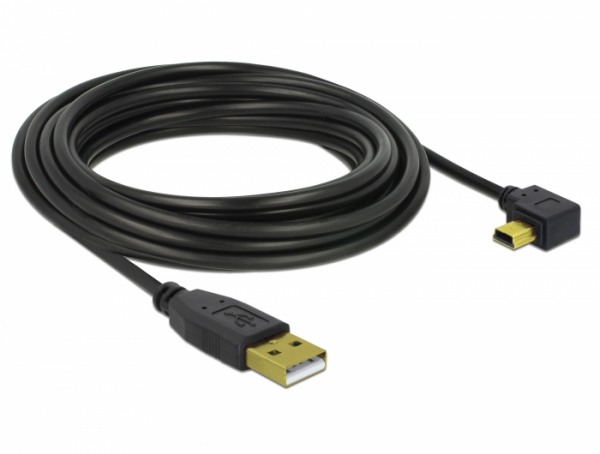 USB Autoladekabel 90° 5m f.  Mio MiVue C325